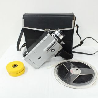 Vintage 1960’s Cosina Supermatic 8 Film Camera Cosinon F: 1.  8 \ F: 12 - 30 Mm 405