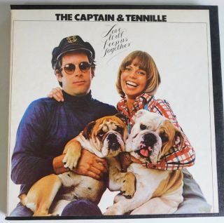 4 Vintage Reel To Reel Tapes By The Captain And Tennelle,  All Origianls,