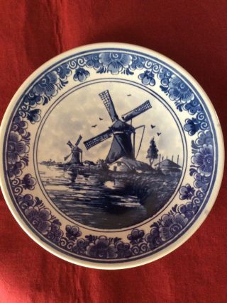 Vintage Delft Blauw Plate