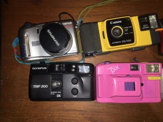 9 Various Vintage Cameras 3