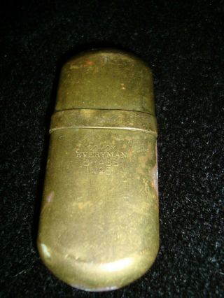 Vintage Comoy Everyman Brass No 5 Lighter