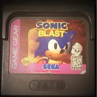 Sonic Blast For Sega Game Gear Vintage Game Only