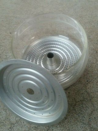 Vintage Pyrex Flameware 9 Cup Glass Percolator Coffee Pot Filter Basket 7759 2