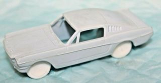 Rare Vintage Plastic F.  &f.  Mold & Die Inc Ford Mustang,  Blue,  Usa