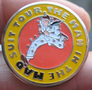 Madness Two - Tone The Man In The Mad Suit 1993 Vintage Metal Tour Pin Badge