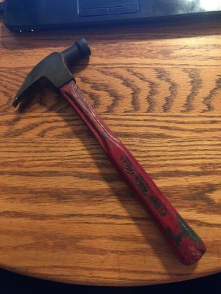 Vintage Plumb Tool 16 Oz Claw Hammer Early Fiberglass Handle