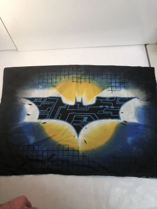 Vintage D.  C.  Comics Batman Dark Night 2 Double Sided Pillowcase