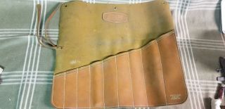 Vintage Proto 1000h - 500 Tools Belt Pouch Holder Leather.  Wrenches.  Large.  2455