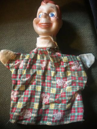 Vintage Howdy Doody " Google - Eyed " Hand Puppet