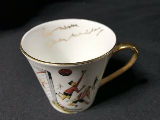 Vintage Stanley Matthews Signed Royal Imperial Football Mug