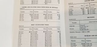 Vintage 1938 Minneapolis Moline Tractor Farm Machinery Price List Catalogs 4