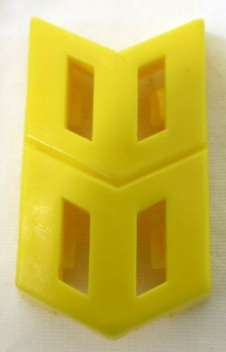 Vintage Hasbro Transformers G1 Omega Supreme Medium Yellow Clip Part To Complete