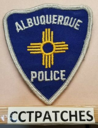 Vintage Albuquerque,  Mexico Police Shoulder Patch Nm