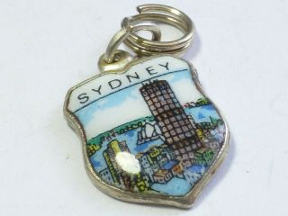 Vintage Sterling Silver Sydney Australia City Landscape Charm Australian 1g C187