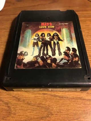Kiss Love Gun Vintage Rare 8 Track Tape Late Nite Bargain