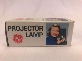 Vintage General Electric GE Projector Lamp DGB DMB 30v 80 Watts 3