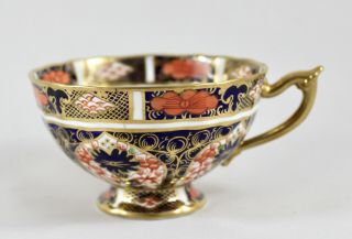 Vintage Royal Crown Derby China Pedestal Cup Old Imari 9021/1128