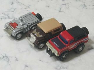 Vintage 1980s Arco Hong Kong 4x4 Jeep Wrangler Chevy Truck Friction Toy
