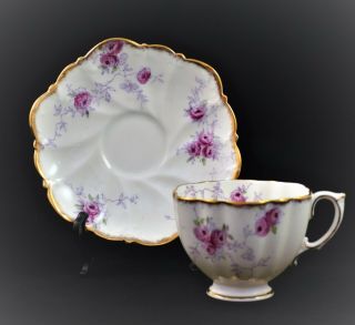 Vintage Paragon England " By Appointment.  " Tea Cup And Saucer