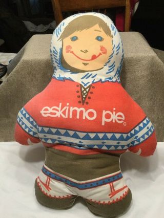 Vintage Eskimo Pie Doll Cloth / Stuffed 1960 