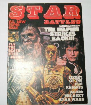 Vintage Star Wars Star Battles Summer Vol.  2,  No.  2 - 1979 - Countrywide Pub.  Inc.