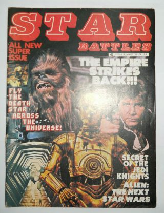 VINTAGE STAR WARS STAR BATTLES SUMMER Vol.  2,  No.  2 - 1979 - Countrywide Pub.  Inc. 2