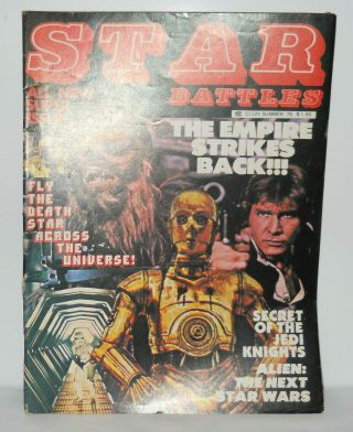 VINTAGE STAR WARS STAR BATTLES SUMMER Vol.  2,  No.  2 - 1979 - Countrywide Pub.  Inc. 4