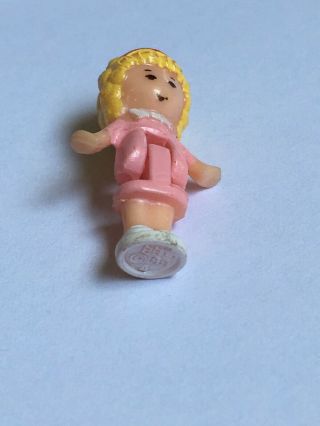 ✨ 1989 Vintage Bluebird Polly’s Studio Flat Replacement POLLY Pocket DOLL FIGURE 3