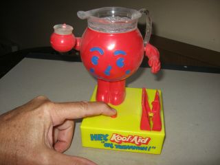 Vintage 1970s Kool - Aid Mechanical Action Coin Bank 2