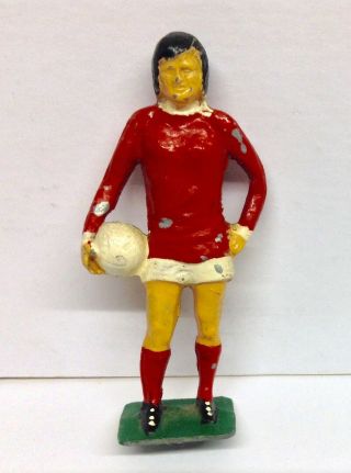 George Best Manchester United Vintage Keymen Diecast Football Figure