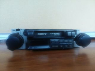 Vintage Sony Fm/am Cassette Car Stereo