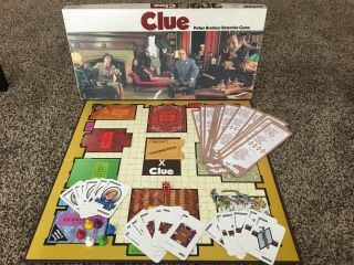 Clue Parker Brothers Detective Board Game No.  45 Complete Vintage 1972 1979
