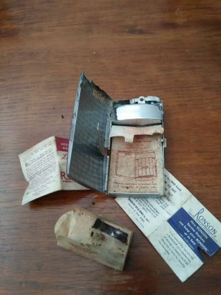 Vintage Ronson Worlds Greatest Lighter Cigarette Holder