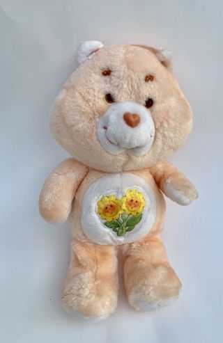 Vintage 1983 Kenner Friendship Friend Care Bear Plush Stuffed 80s 2