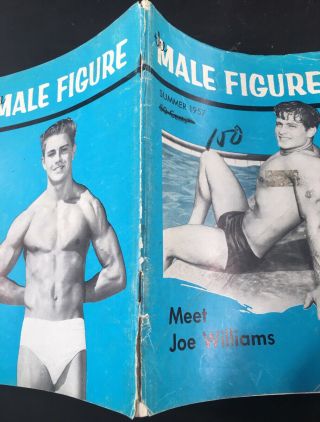 Male Figure 1957 Summer Bruce Los Angeles Joe Williams vintage gay beefcake 2