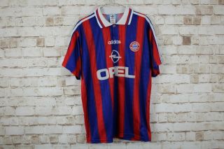 Adidas Vintage Bayern Munchen Fc Jersey T - Shirt Size M