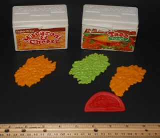 Vintage Fisher Price Fun With Food Taco Fixin 