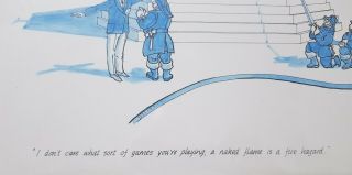 Vintage Terence Dalley (Somers) 1976 Montreal Olympics Cartoon 3
