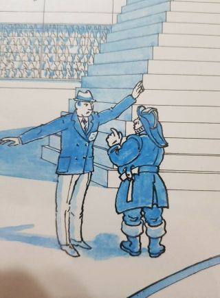Vintage Terence Dalley (Somers) 1976 Montreal Olympics Cartoon 4