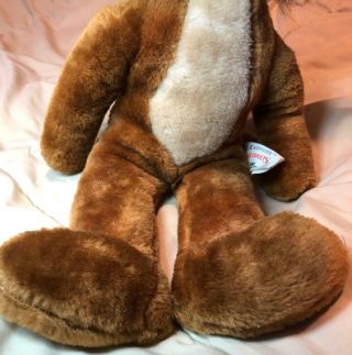 WARNER BROS vintage WILE.  E.  COYOTE 18 inch PLUSH 1657 from MIGHTY STAR 1990 4