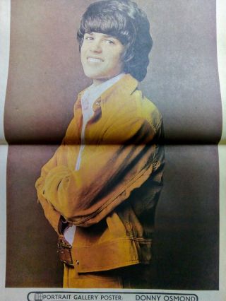 4 JIMMY & DONNY OSMOND VINTAGE MAGAZINES 1972 - 73.  DAVID CASSIDY,  NME,  DISC,  RM 2