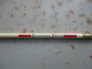 Vintage Ca.  1950s Pencil Advertising Baldridge Bread - Lubbock Texas