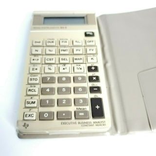 Vtg.  Texas Instruments TI BA II Executive Business Analyst Calculator 3