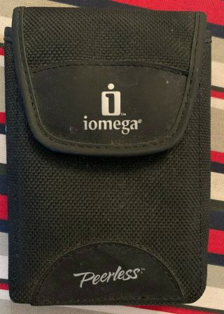 Vintage Iomega Pocket Zip Case Pouch