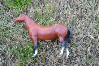 Vintage Breyer Horse Brown Approx 7 " X 6 "