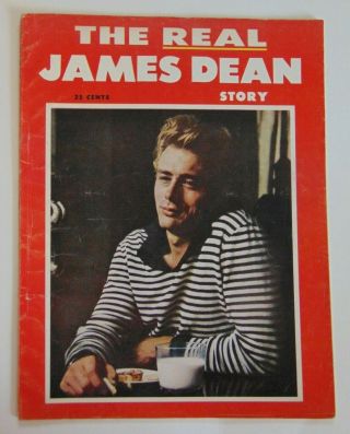 The Real James Dean Story 1956 Vintage Movie Star Fawcett Publications