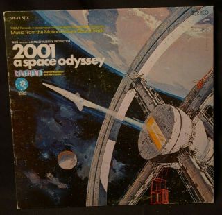2001 A Space Odyssey Soundtrack Lp 1968 Mgm Stanley Kubrick Vinyl Record Vintage