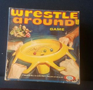 Vintage 1969 Ideal Game Wrestle Around