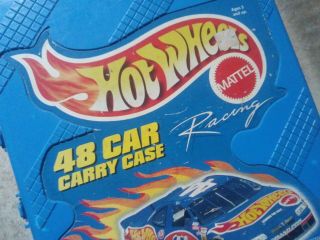 Vintage 1999 Mattel Hot Wheels - 48 Car Carry Case 3