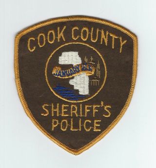 Vintage Cook County,  Illinois Sheriff 